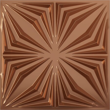 Ekena Millwork 19 5/8in. W x 19 5/8in. H Asher EnduraWall Decorative 3D Wall Panel Covers 2.67 Sq. Ft. WP20X20AHBRG